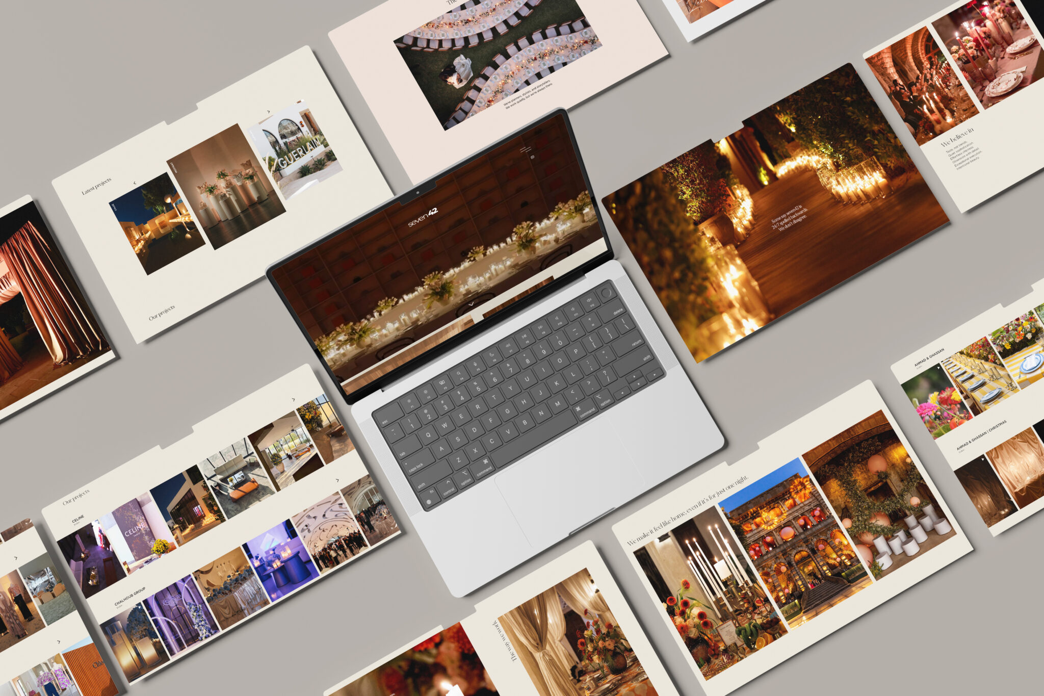 SEVEN42 Studio - Website Design