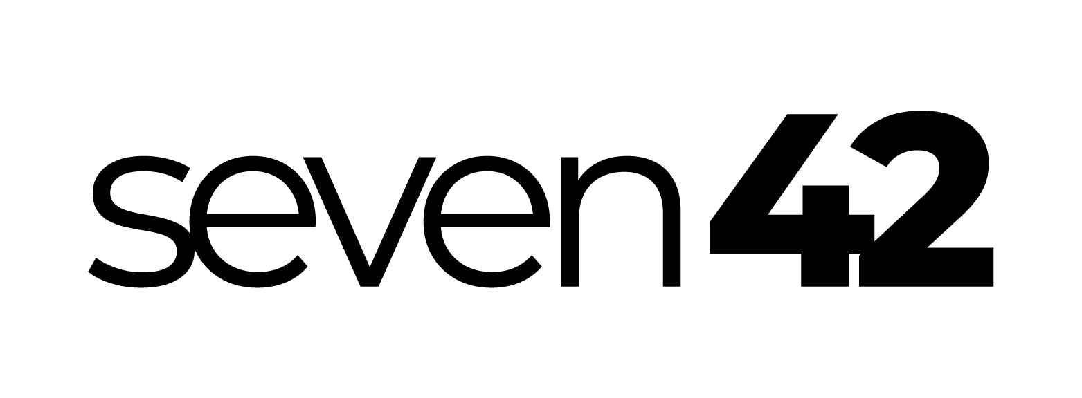 Seven42 Studio logo design
